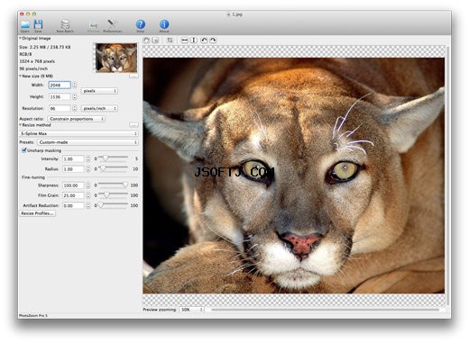 PhotoZoom Pro for Mac